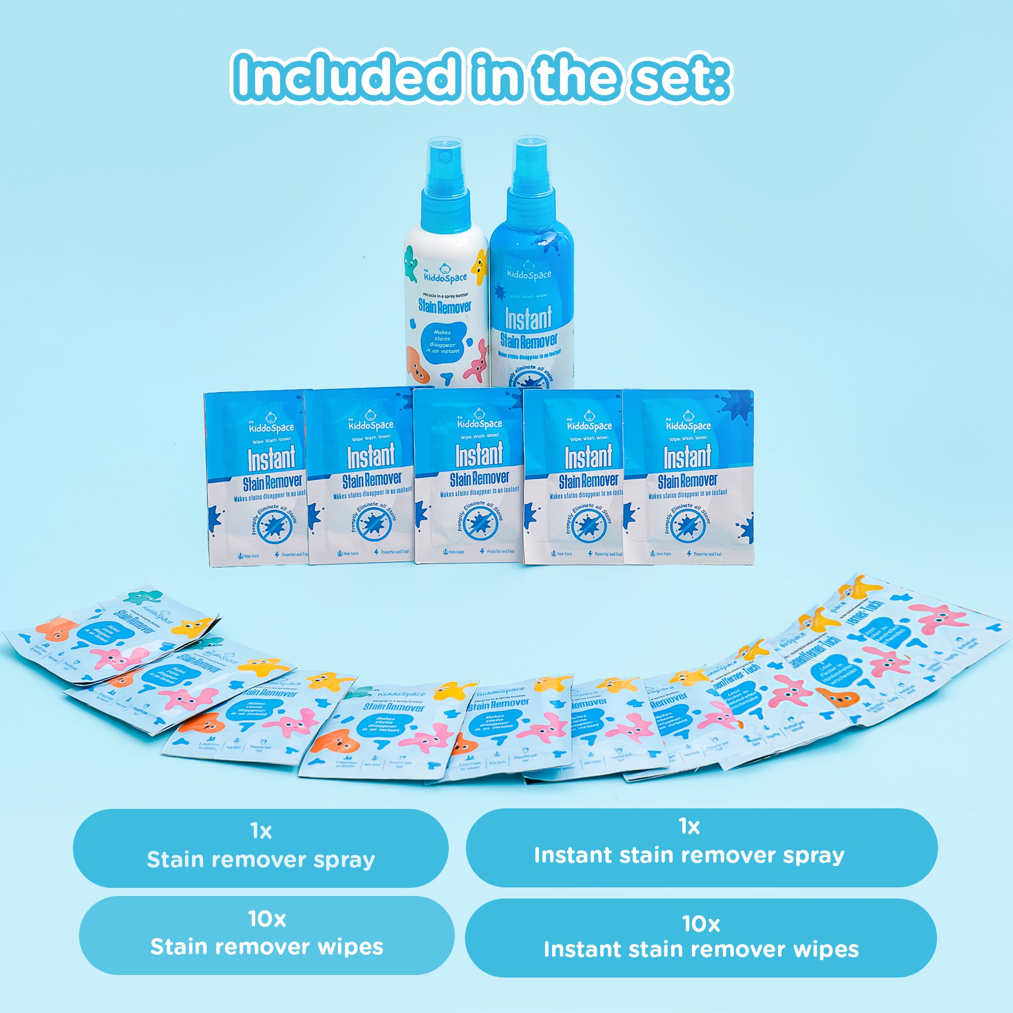 KiddoSpace Stain Remover Kit