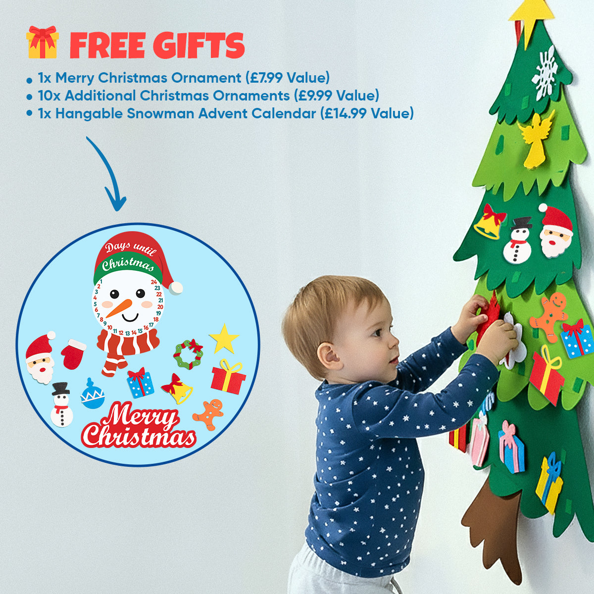 KiddoSpace™ Christmas Tree for Kids