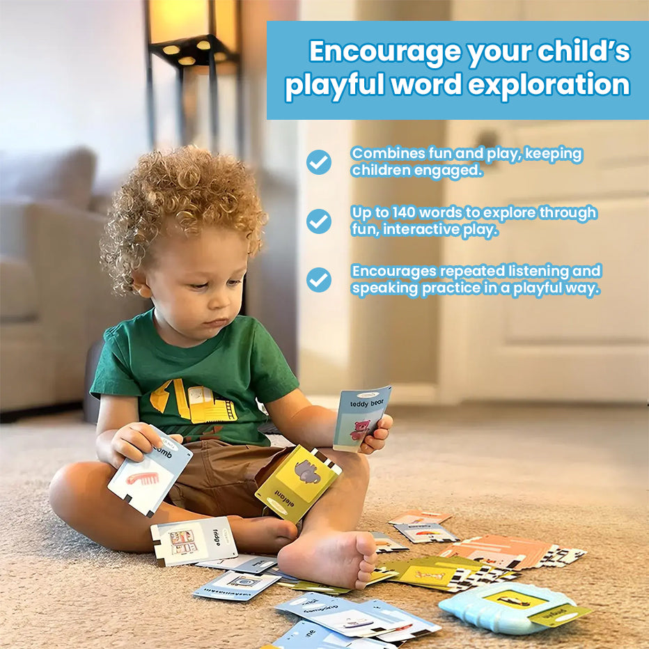 KiddoSpace Talking Flashcards (British Pronunciation)