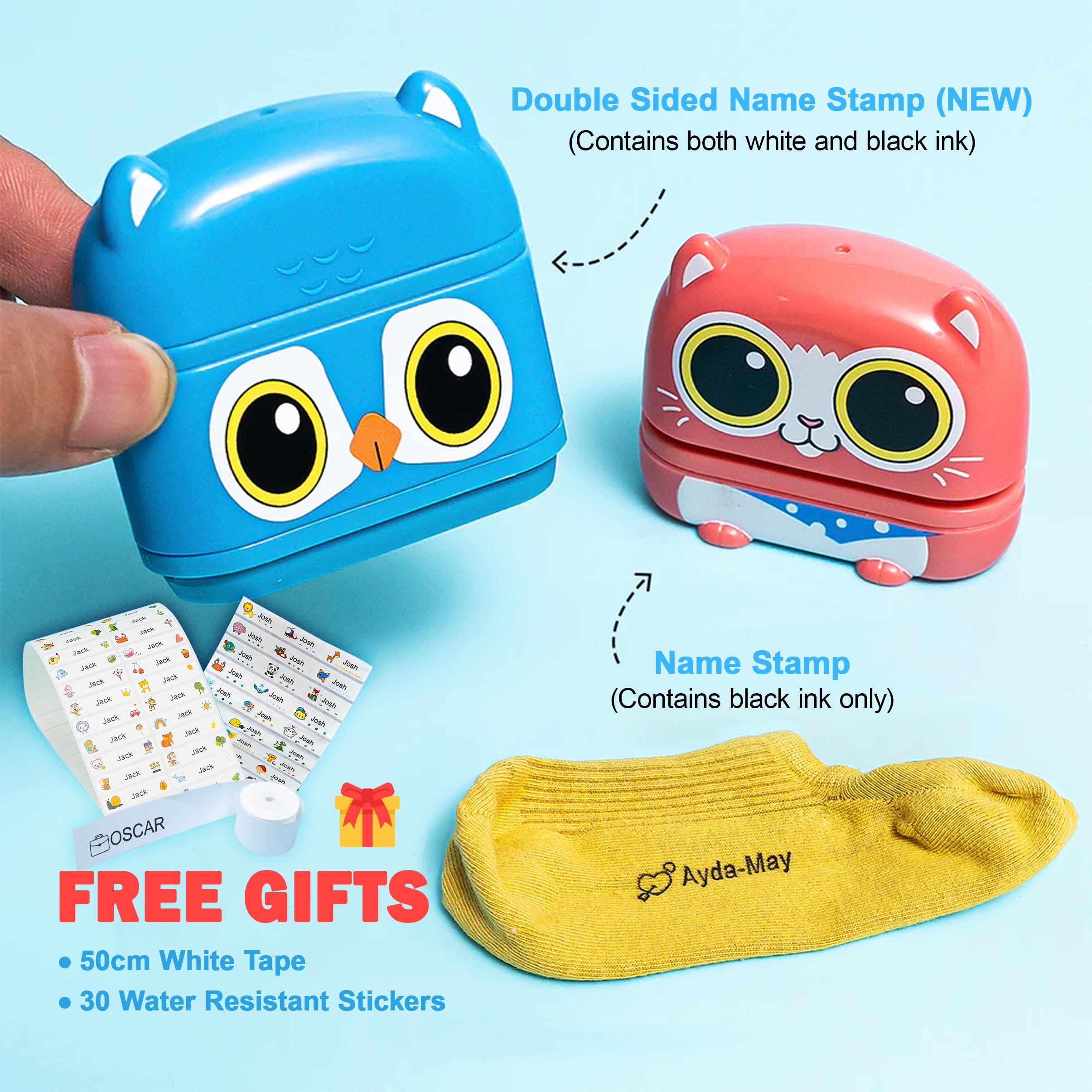 KiddoSpace™ - Customized Name Stamp