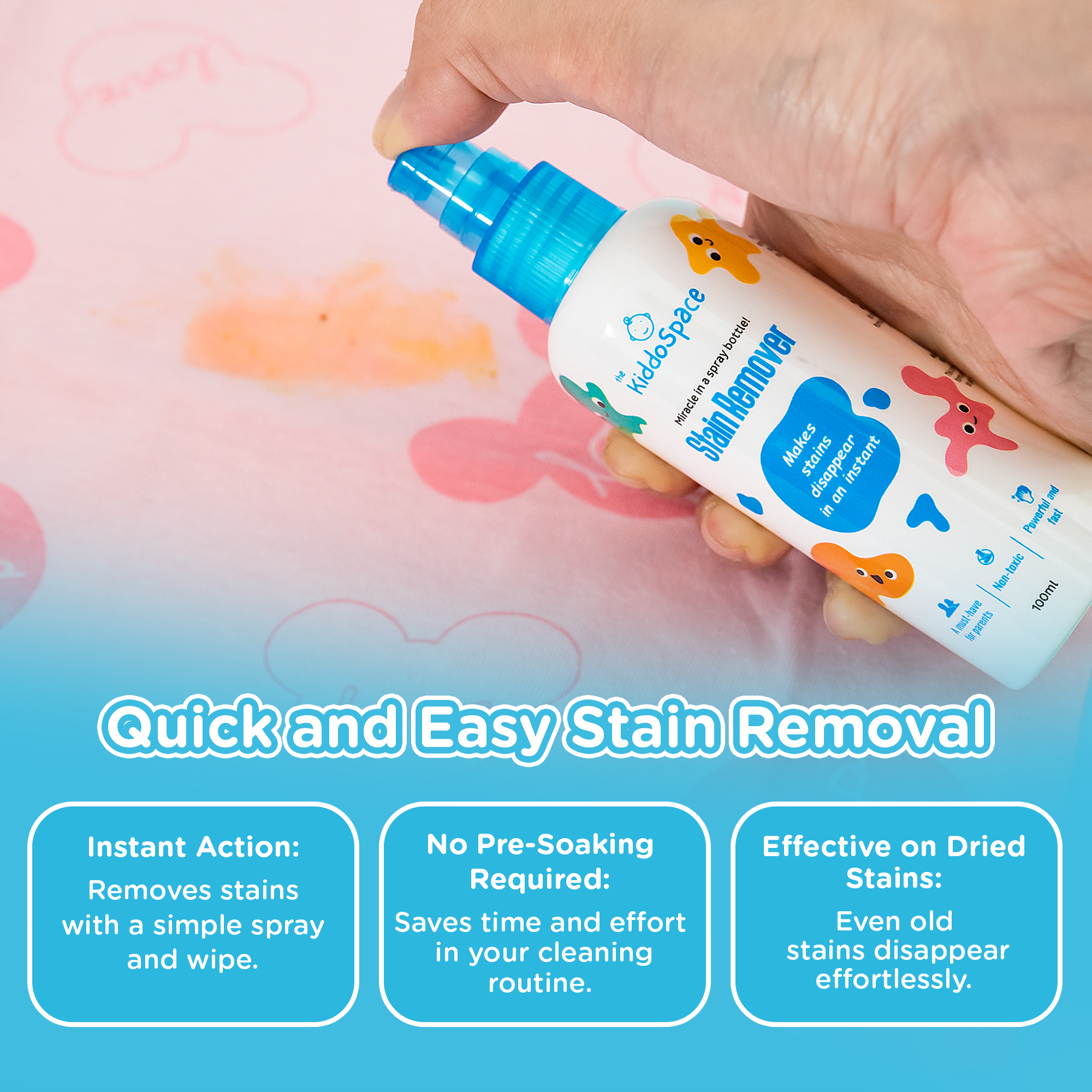 KiddoSpace Stain Remover Kit