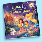 1x Luna, Leo & the Feelings Drum - Illustrated Story Book