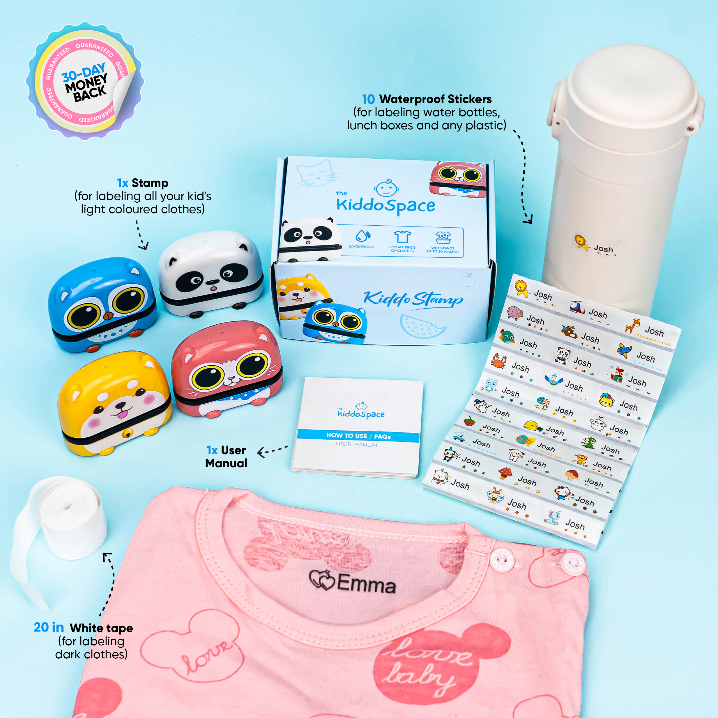 KiddoSpace™ - Complete Stamping Set